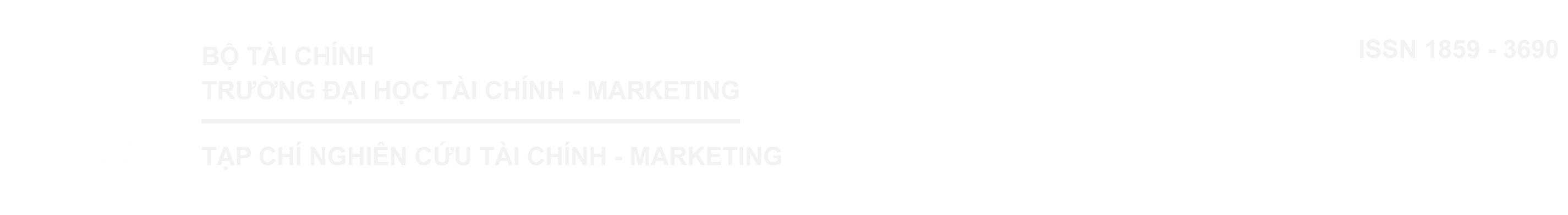 Tạp chí Nghiên cứu Tài chính - Marketing